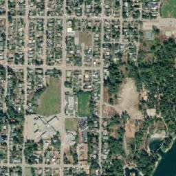 Castlegar map(satellite map)