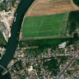 Verberie map(satellite map)