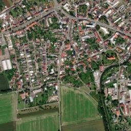 Hulín map(satellite map)