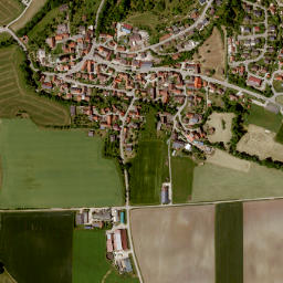 Diebach map(satellite map)
