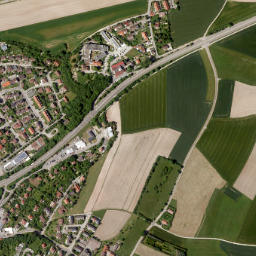 Ansbach map(satellite map)
