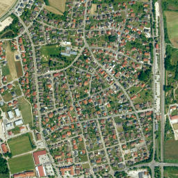 Postbauer-Heng map(satellite map)
