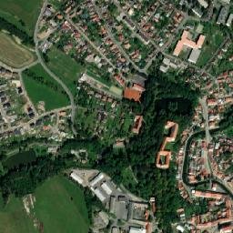 Brtnice map(satellite map)