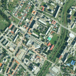 Svidník map(satellite map)