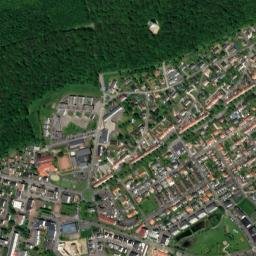 Guénange map(satellite map)