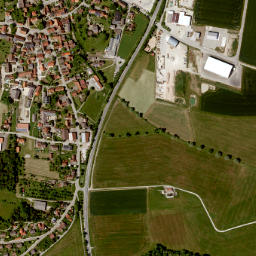Insingen map(satellite map)
