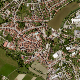 Leutershausen map(satellite map)