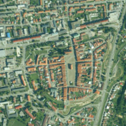 Bardejov map(satellite map)