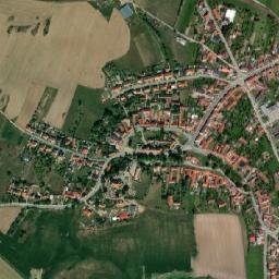 Budišov map(satellite map)