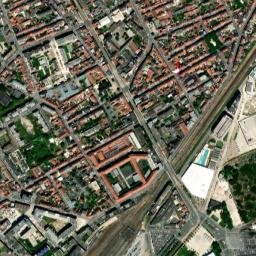 Reims map(satellite map)