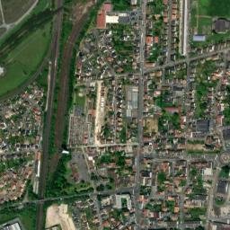 Mondelange map(satellite map)