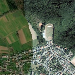 Clausen map(satellite map)