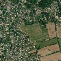La Saussaye map(satellite map)