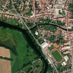 Soběslav map(satellite map)