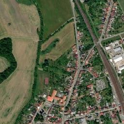Tlumačov map(satellite map)