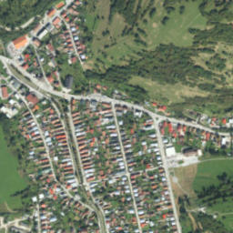 Terchová map(satellite map)