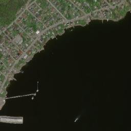 Lewisporte map(satellite map)