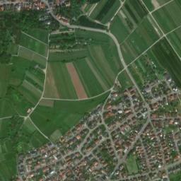 Malsch map(satellite map)