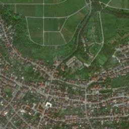 Mühlhausen map(satellite map)