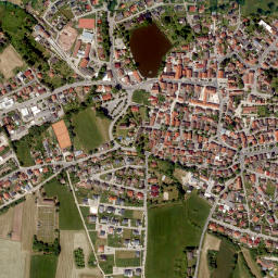 Allersberg map(satellite map)