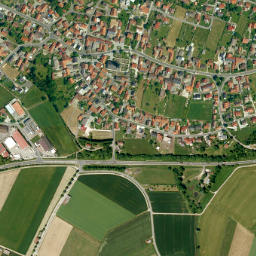 Berngau map(satellite map)