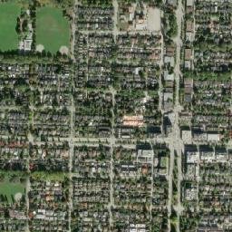 Vancouver map(satellite map)
