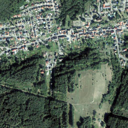 Merzalben map(satellite map)