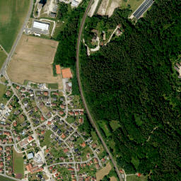 Sengenthal map(satellite map)