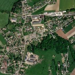 La Haye-Malherbe map(satellite map)