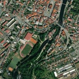 Sušice map(satellite map)
