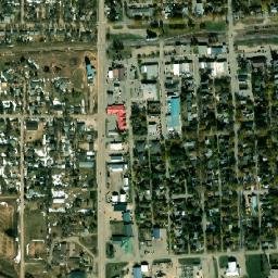 Boissevain map(satellite map)