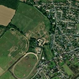 Hérouvillette map(satellite map)