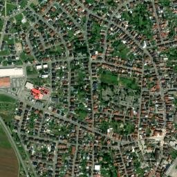 Kronau map(satellite map)