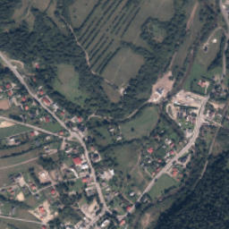 Cisna map(satellite map)