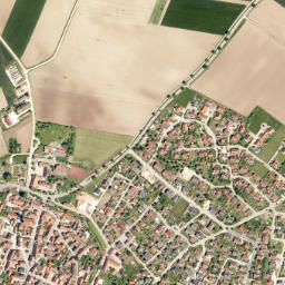 Merkendorf map(satellite map)