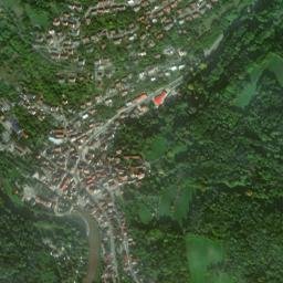 Braunsbach map(satellite map)