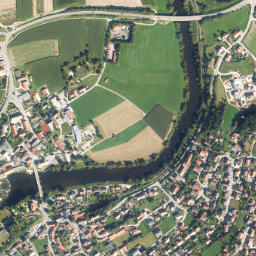 Chamerau map(satellite map)