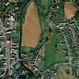 Protivín map(satellite map)