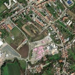 Rousínov map(satellite map)