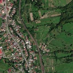 Lidečko map(satellite map)