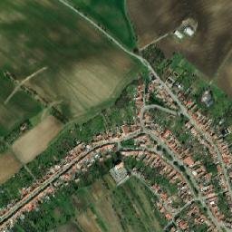 Letonice map(satellite map)