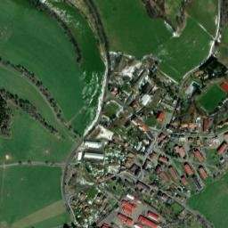 Hartmanice map(satellite map)