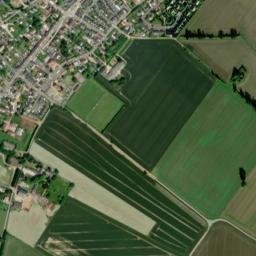 Cheux map(satellite map)