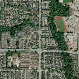 Walnut Grove map(satellite map)