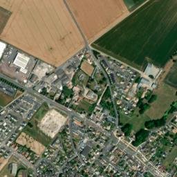 Cagny map(satellite map)