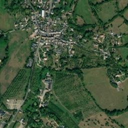 Cambremer map(satellite map)