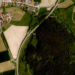 Traitsching map(satellite map)