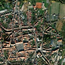 Vodňany map(satellite map)