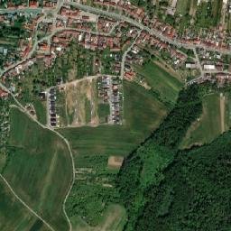 Střelice map(satellite map)