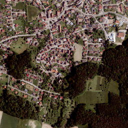 Arberg map(satellite map)